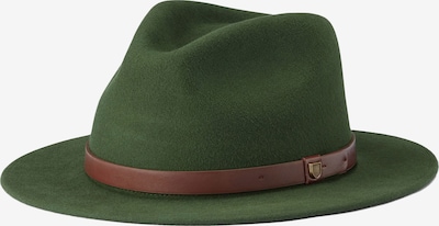 Brixton Hat 'MESSER' i karamel / grøn, Produktvisning