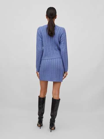 VILA Sweater 'Lama' in Blue