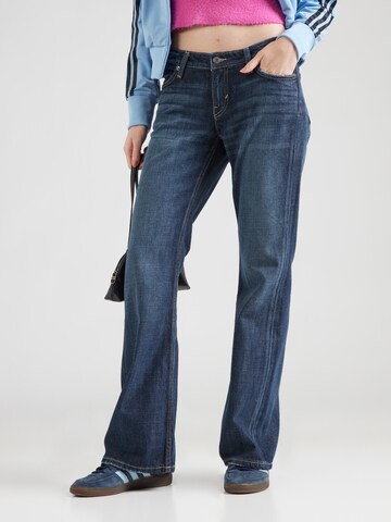 WEEKDAY - Bootcut Calças de ganga 'Nova' em azul: frente