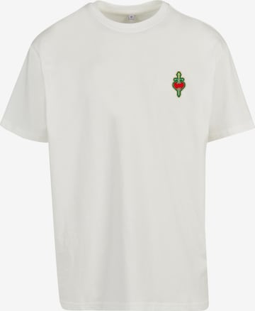 T-Shirt 'Santa Monica' MT Upscale en blanc : devant