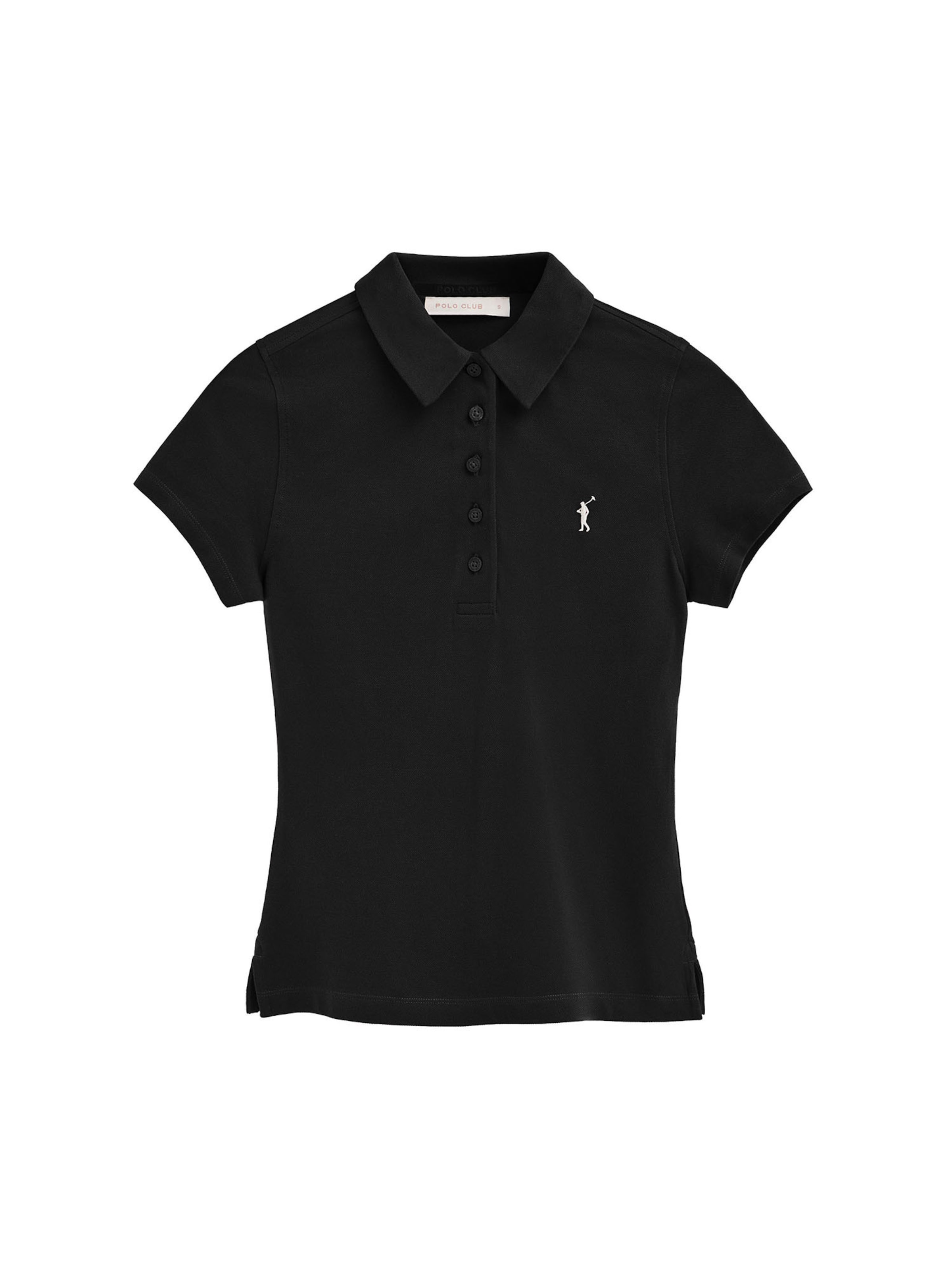 Polo Club Shirt 'Rigby Go' in Black: front
