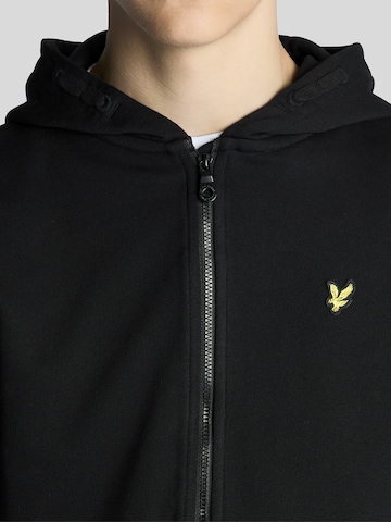 Veste de survêtement Lyle & Scott en noir