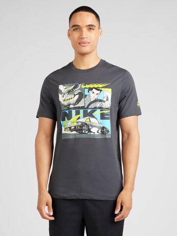 Nike SportswearMajica - siva boja: prednji dio