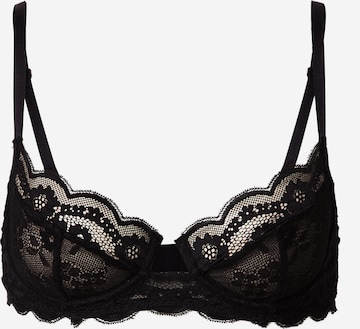 NLY by Nelly Balconette bra Bra 'Clarity' in Black: front