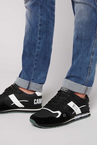 CAMP DAVID Sneakers in Black: front