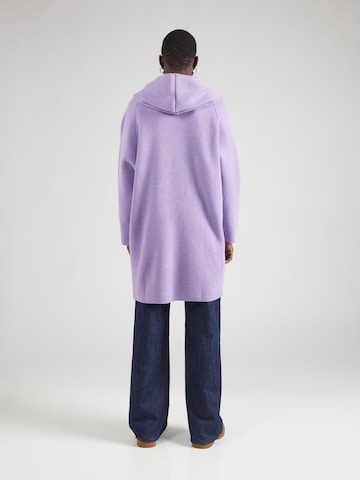 Zwillingsherz Strickjacke in Lila