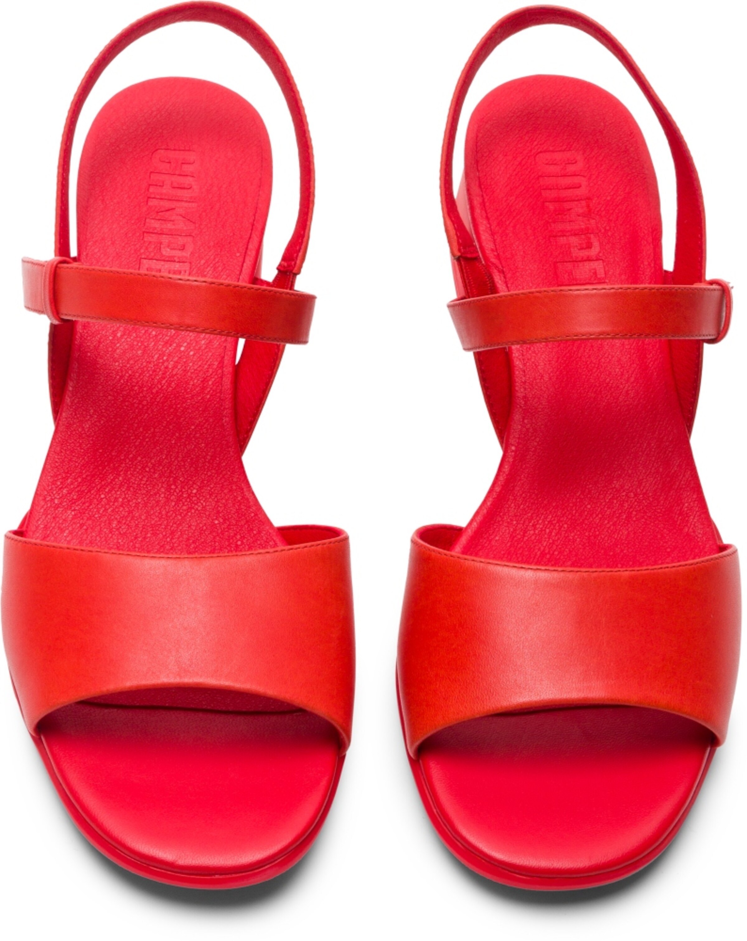 CAMPER Strap sandal ' Katie ' in Red