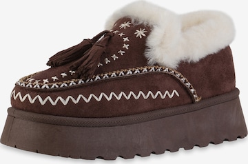 Ciabatta 'Allison' di Van Hill in marrone: frontale