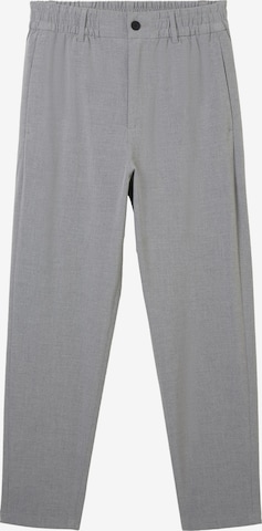 Pantalon à plis TOM TAILOR DENIM en gris : devant