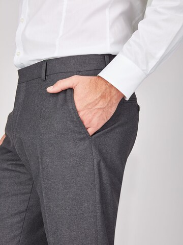 Steffen Klein Slimfit Pantalon in Grijs