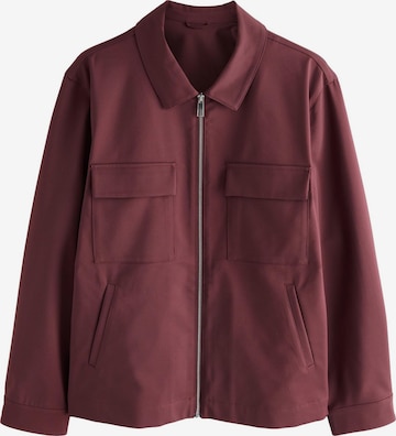 Next Välikausitakki värissä punainen: etupuoli