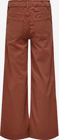 Wide Leg Pantalon KIDS ONLY en marron