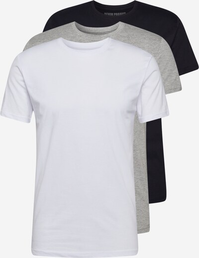 Denim Project Shirt in mottled grey / Black / White, Item view