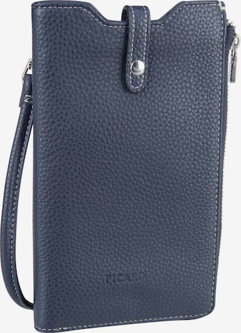 Picard Crossbody Bag in Blue: front