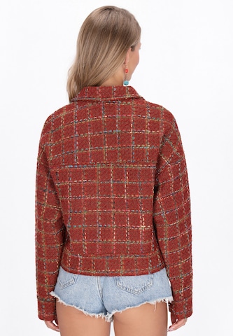 IZIA Between-season jacket in Red