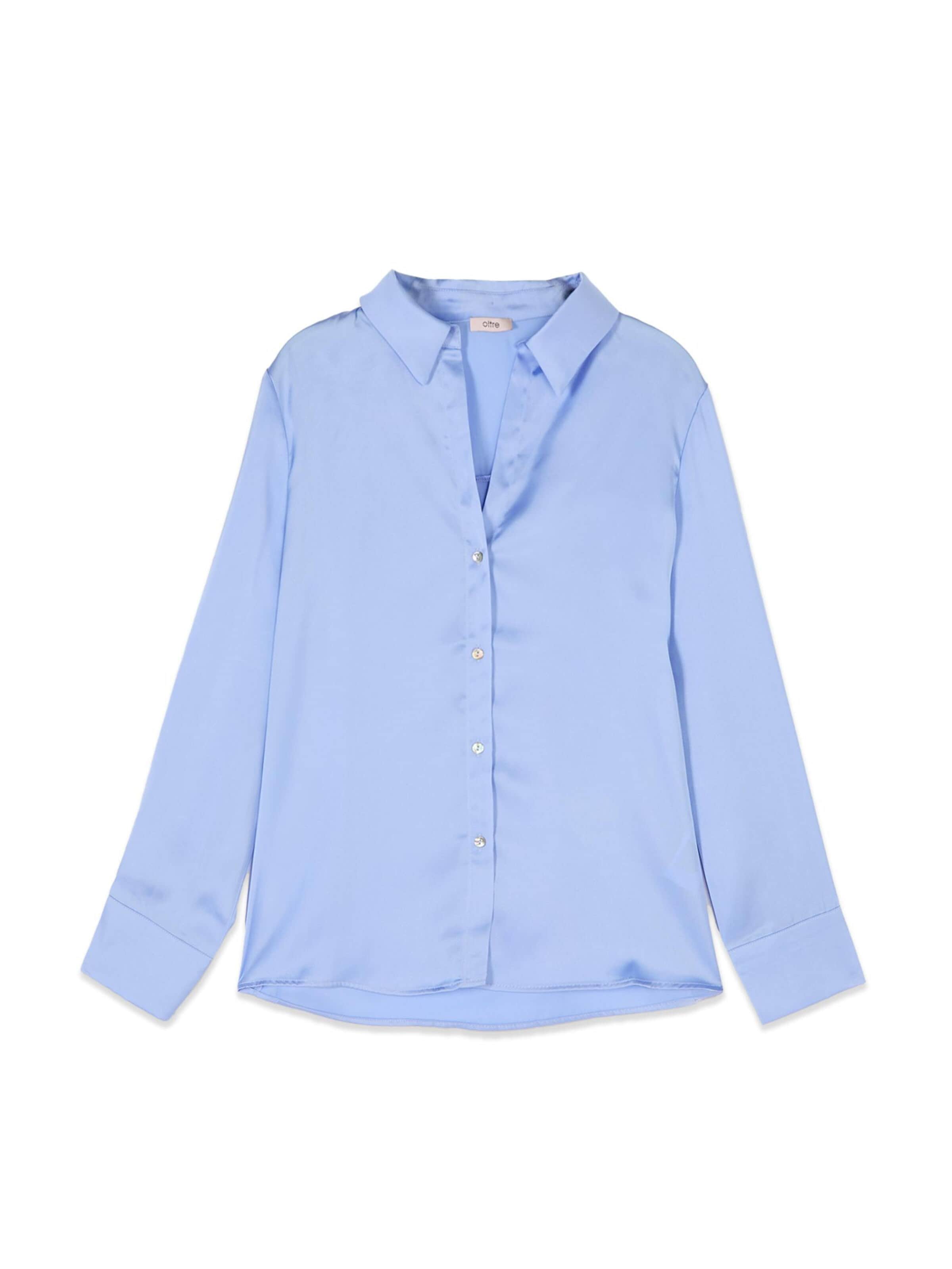 oltre Blouse in Blue: front