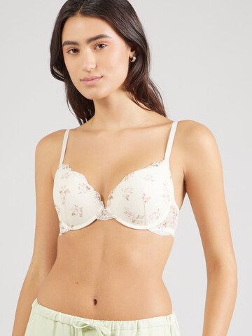Lindex Push-up BH 'Malva Valerie' i pink: forside