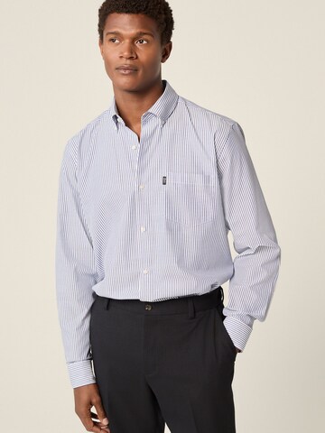 Next Regular fit Button Up Shirt in Blue: front