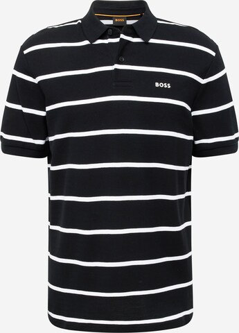 BOSS - Camiseta en negro: frente