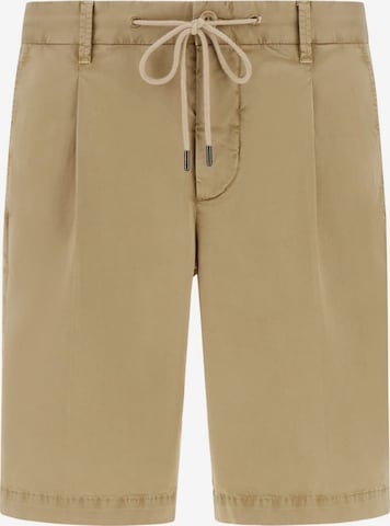 Boggi Milanoregular Hlače s naborima - bež boja: prednji dio
