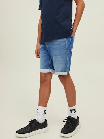 Jack & Jones Junior Regular Shorts 'Rick' in Blau: predná strana