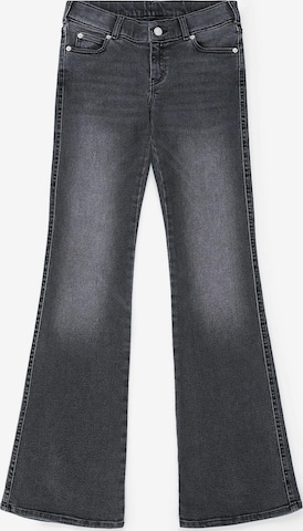 Dr. Denim Slimfit Jeans 'Kily Low Bootcut' in Grijs: voorkant