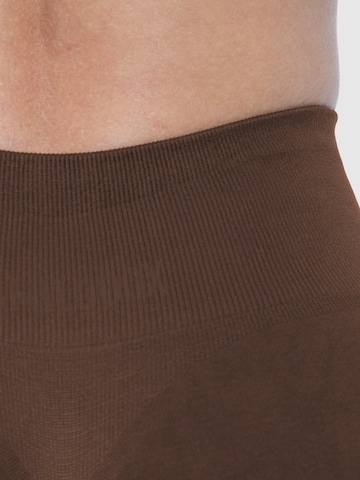 Smilodox Slimfit Sportbroek 'Priska' in Bruin