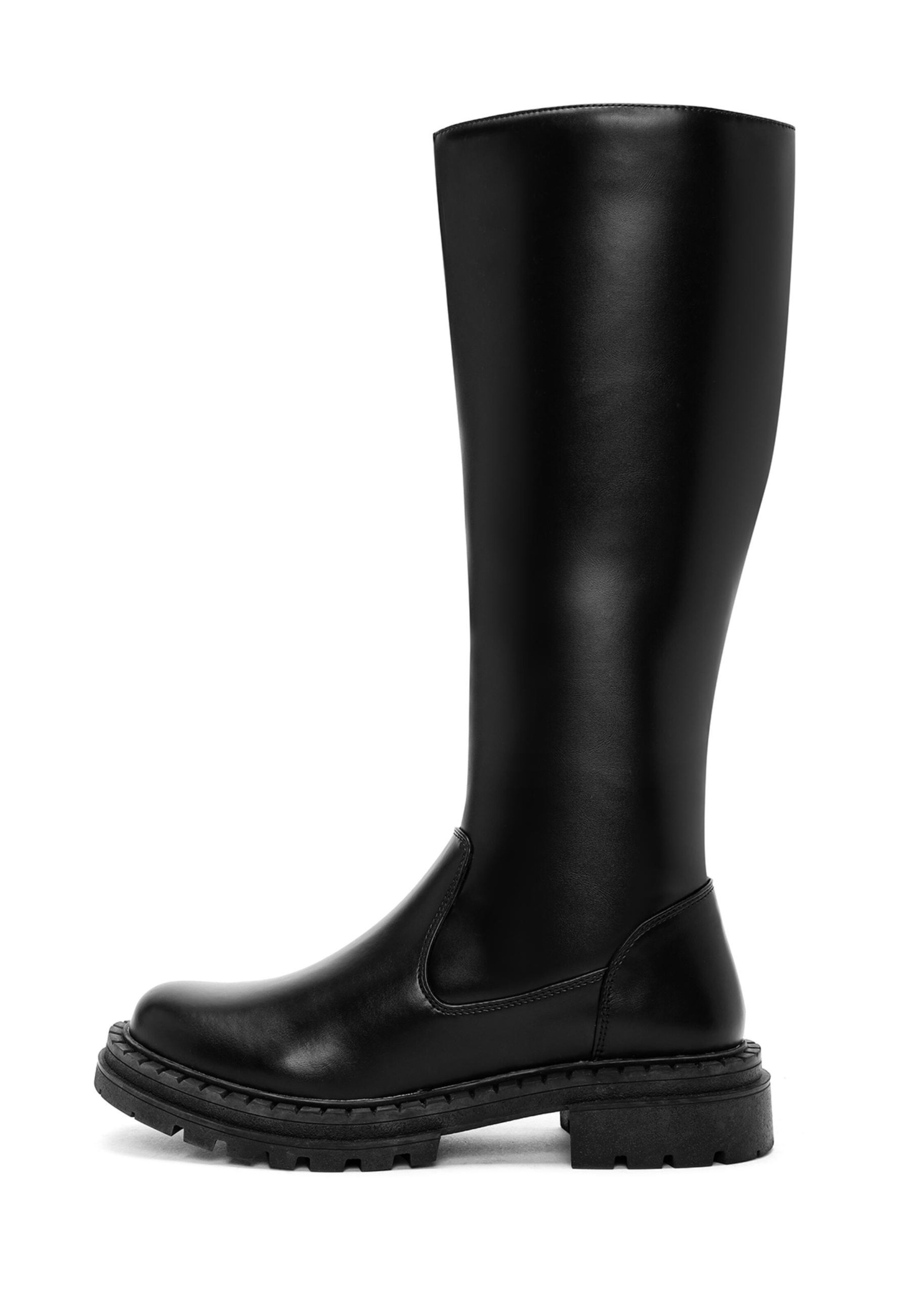 Derimod Laarzen in Zwart: voorkant