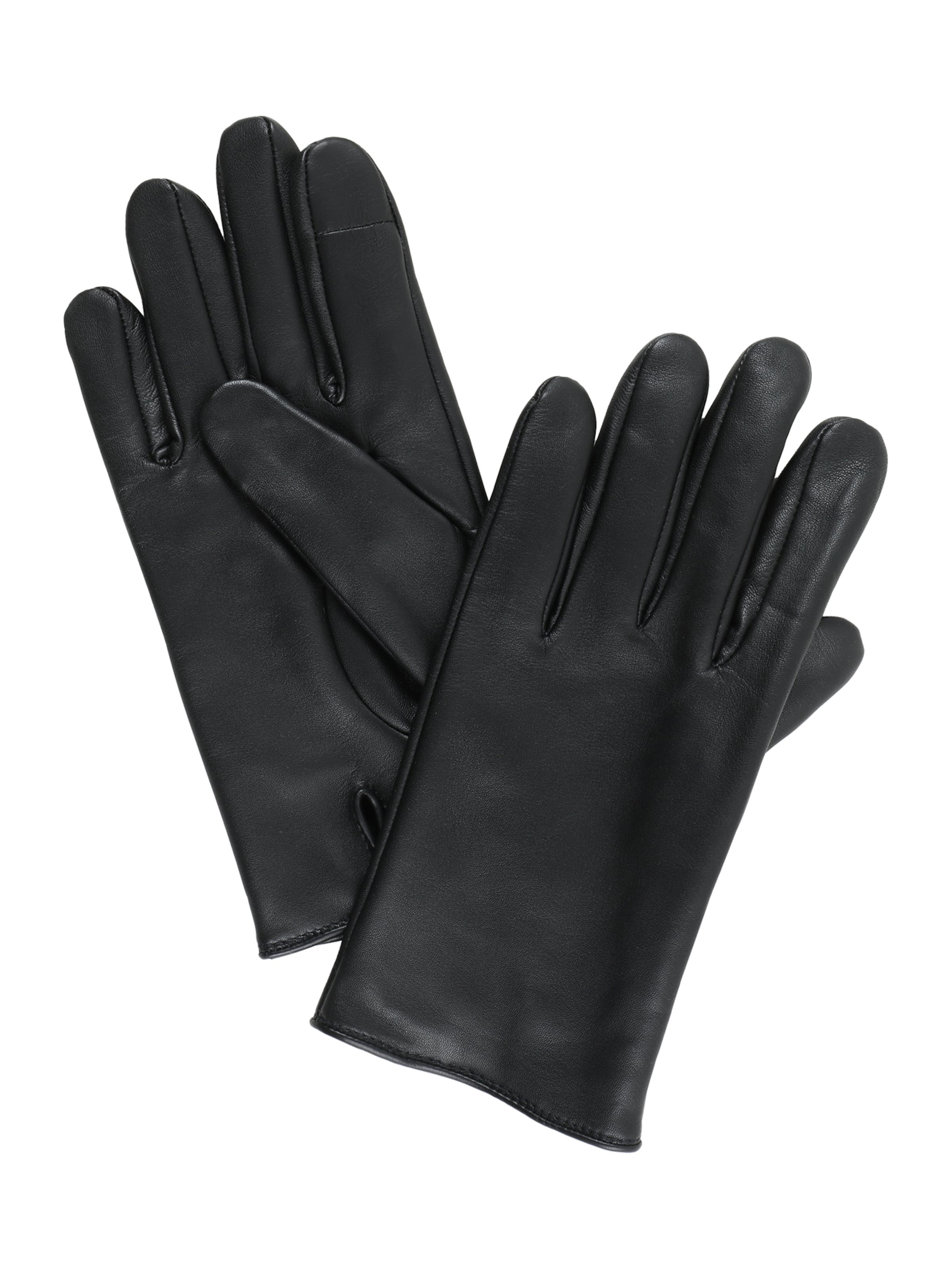 BOSS Fingervantar 'Glove' i svart: framsida