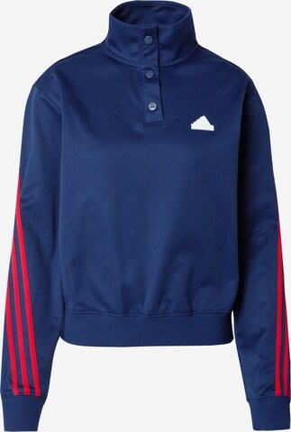 ADIDAS SPORTSWEAR Sports sweatshirt 'ICONIC' in Blue: front