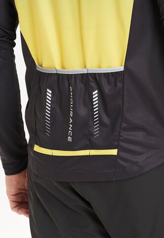 ENDURANCE Athletic Zip-Up Hoodie in Yellow