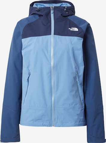 THE NORTH FACE Outdoorjas 'STRATOS' in Blauw: voorkant