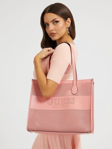 GUESS Shopper 'Katey' in Roze: voorkant