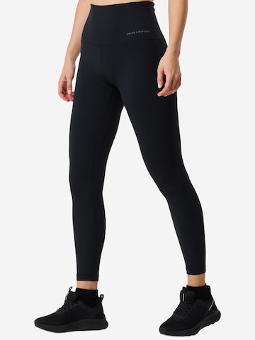 SWEDEMOUNT Skinny Sportbroek 'Core' in Zwart