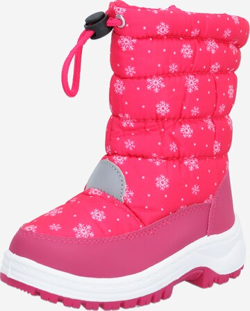 PLAYSHOES Snowboots in Roze: voorkant