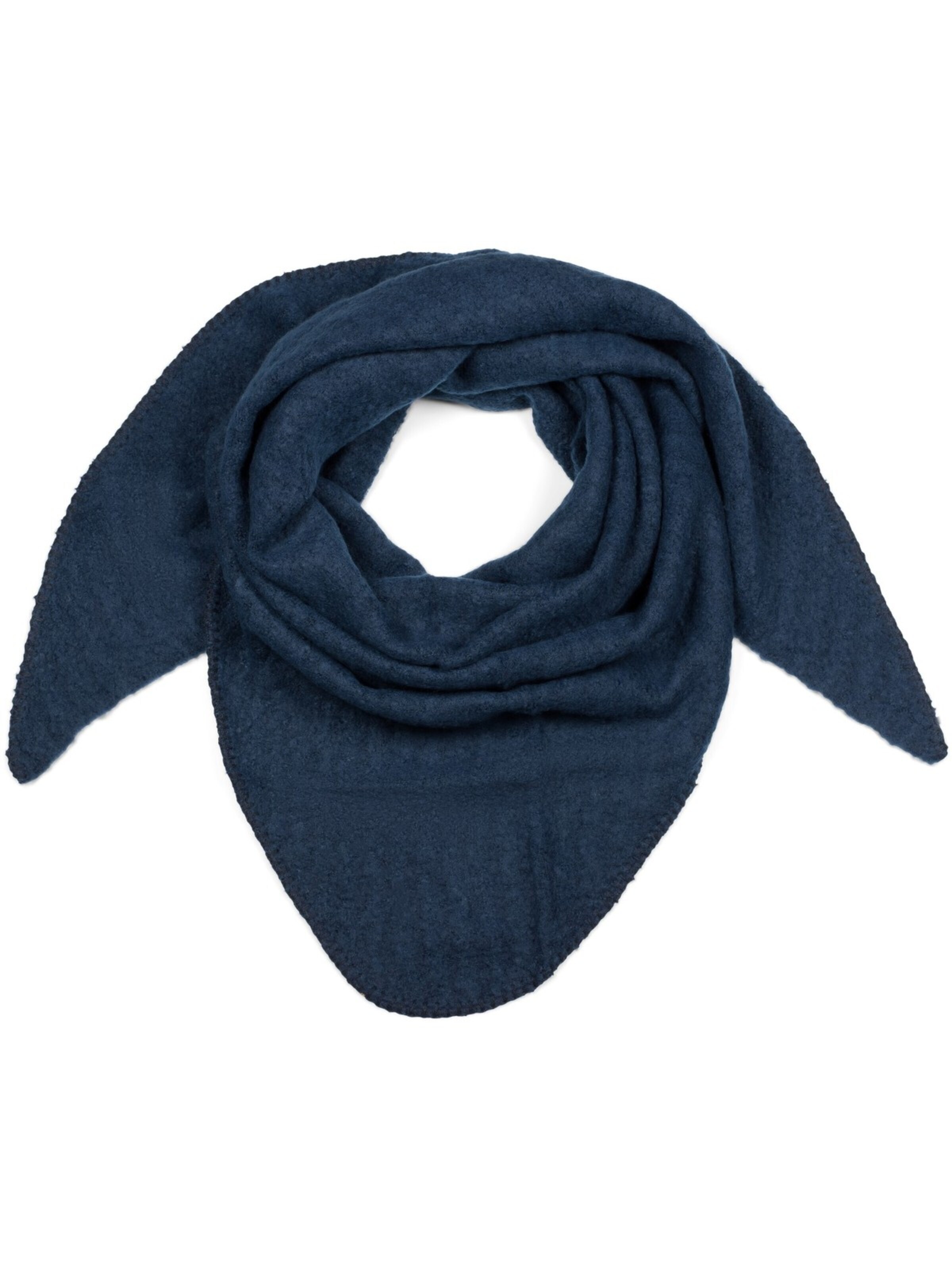 styleBREAKER Tuch 'Strick Dreiecktuch meliert'‌‌‌‌‌‌‌‌‌ in One Size in dunkelblau, Produktansicht