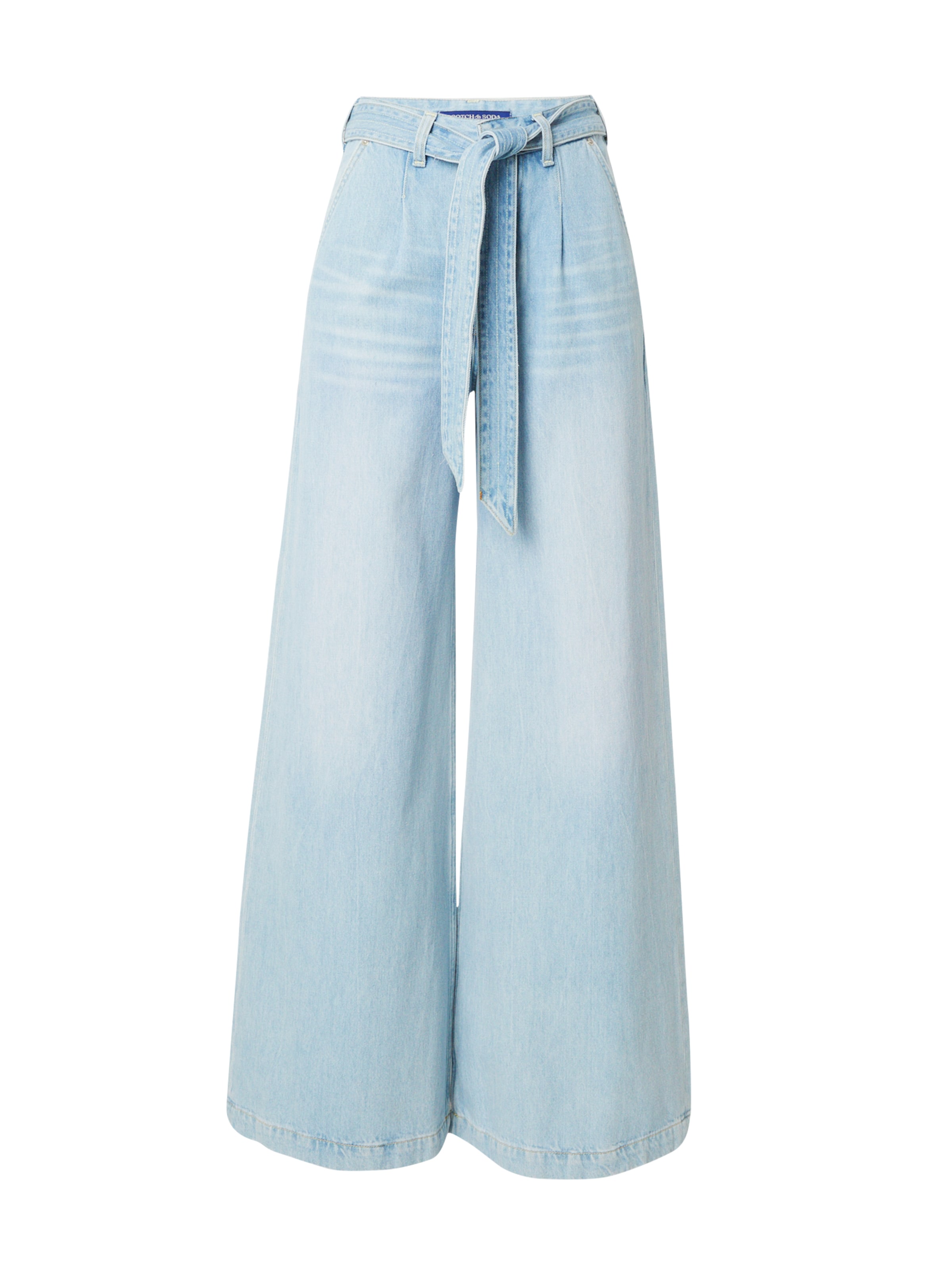 SCOTCH & SODA Wide Leg Jeans 'Luna' in Blau: Vorderseite