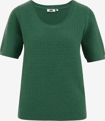 WE Fashion Trui in Groen: voorkant