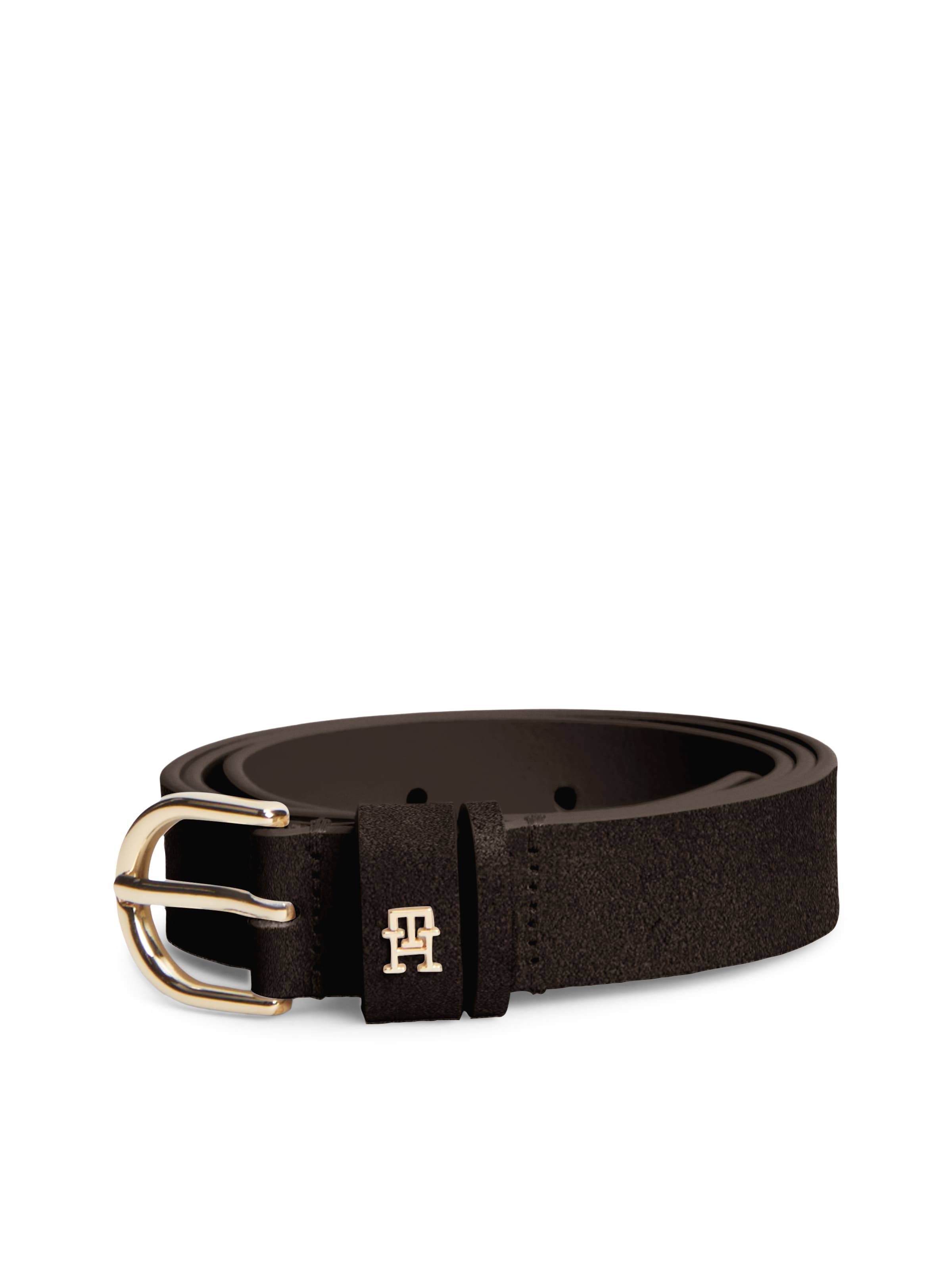 TOMMY HILFIGER - Cinturón 'Essential Effortless' en marrón: frente