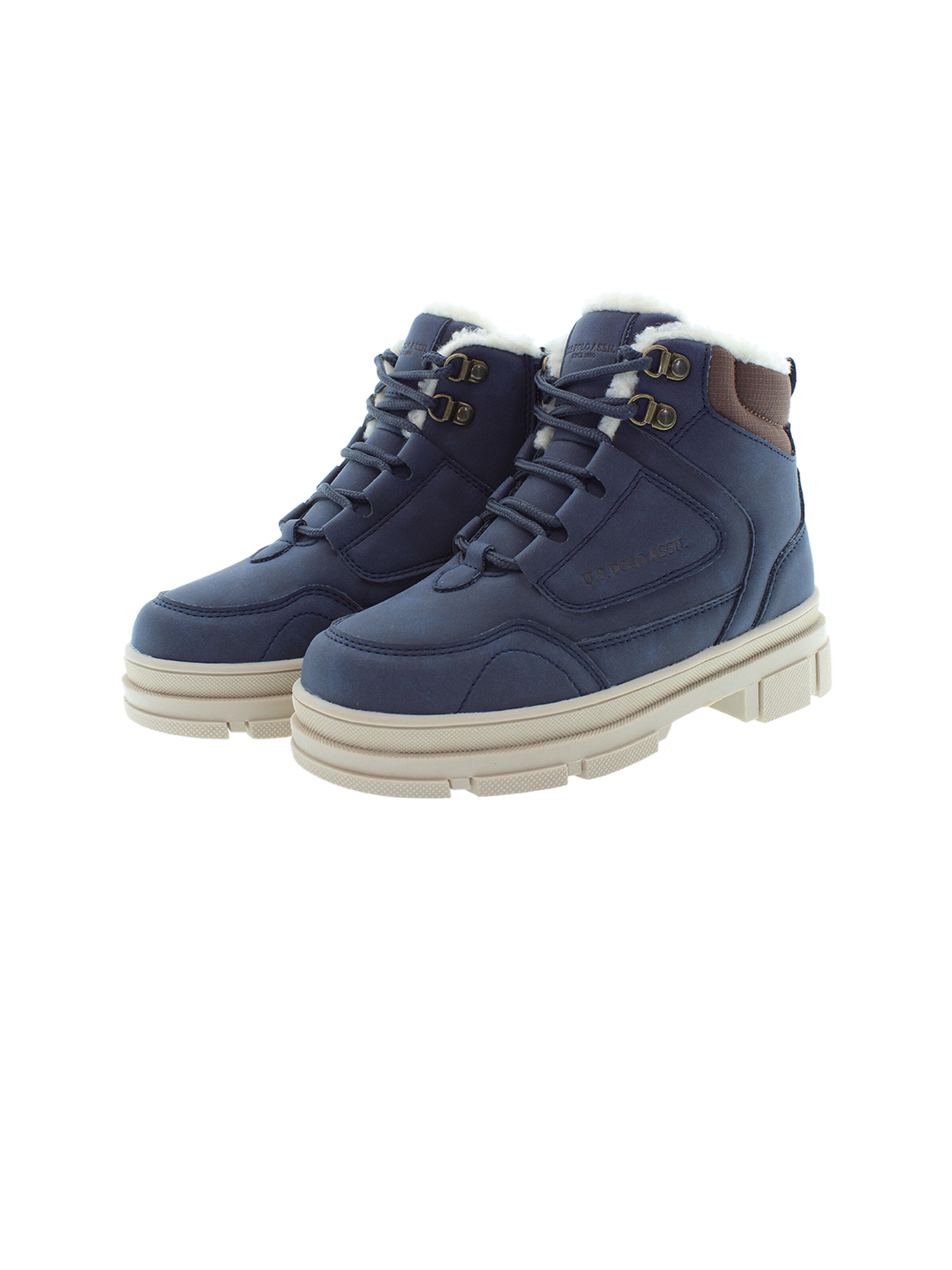U.S. POLO ASSN. Stiefel 'TEXAS' in Blau
