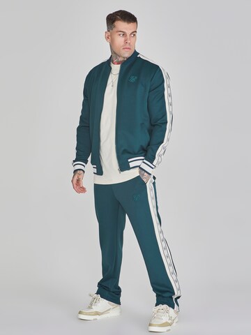 SikSilk Sweatjacke in Grün