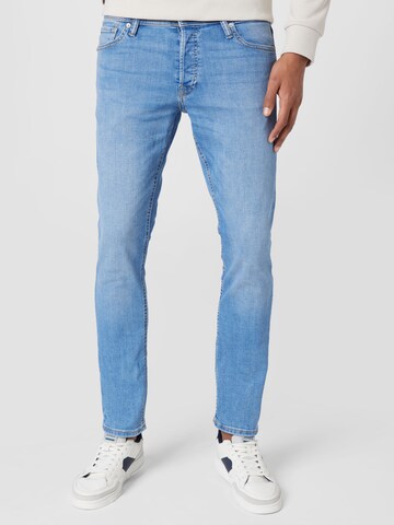 JACK & JONES Slimfit Jeans 'Glenn' in Blauw: voorkant