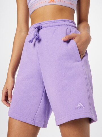 ADIDAS SPORTSWEAR Regular Sports trousers 'All Szn' in Purple