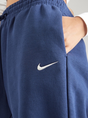 Nike Sportswear Конический (Tapered) Штаны 'Phoenix Fleece' в Синий