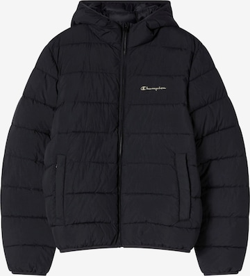 Champion Authentic Athletic Apparel Winter jacket in Black: front
