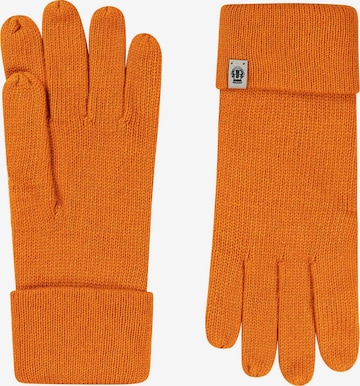 Roeckl Vingerhandschoenen 'ESSENTIALS' in Oranje: voorkant