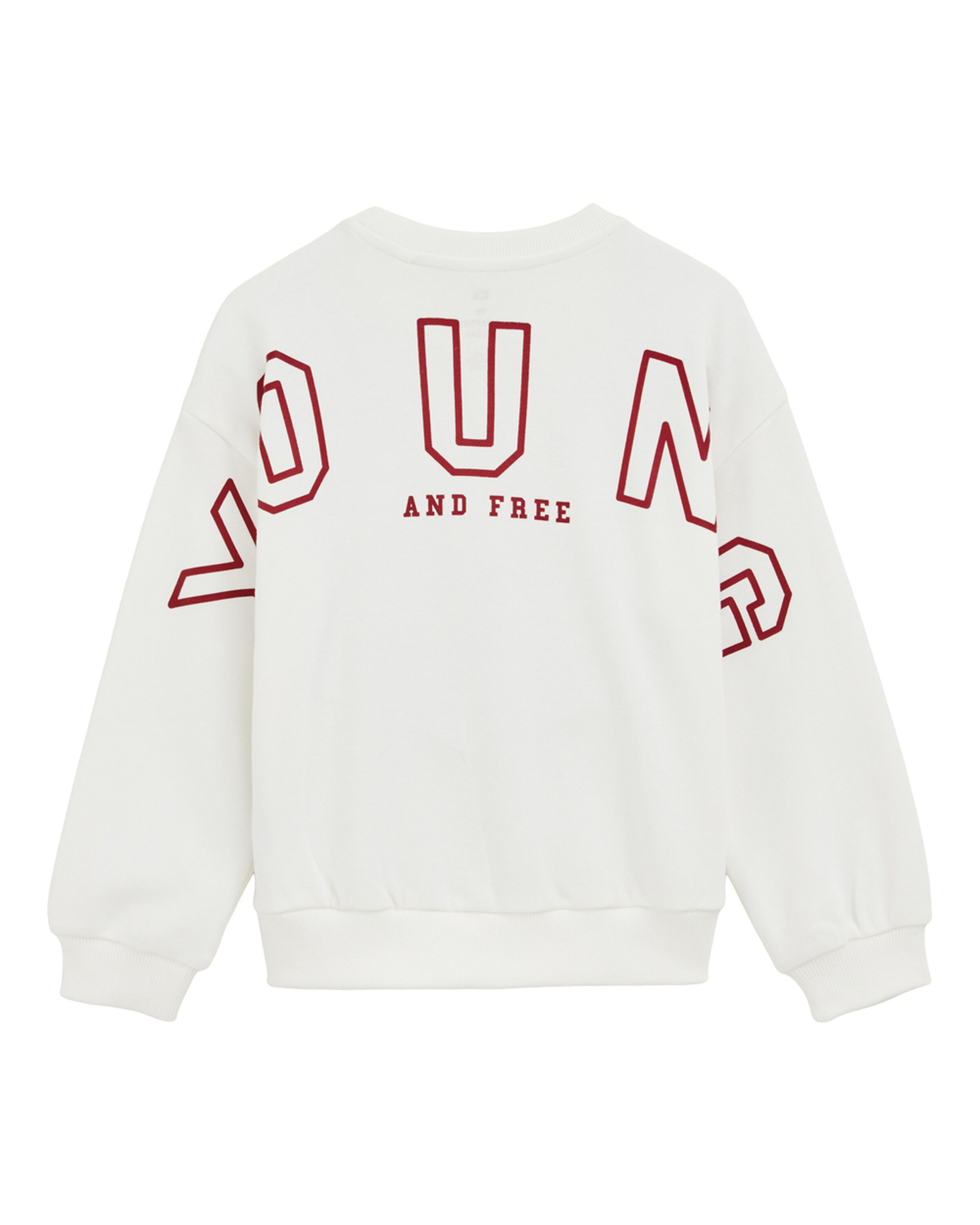 WE Fashion Суичър в бяло