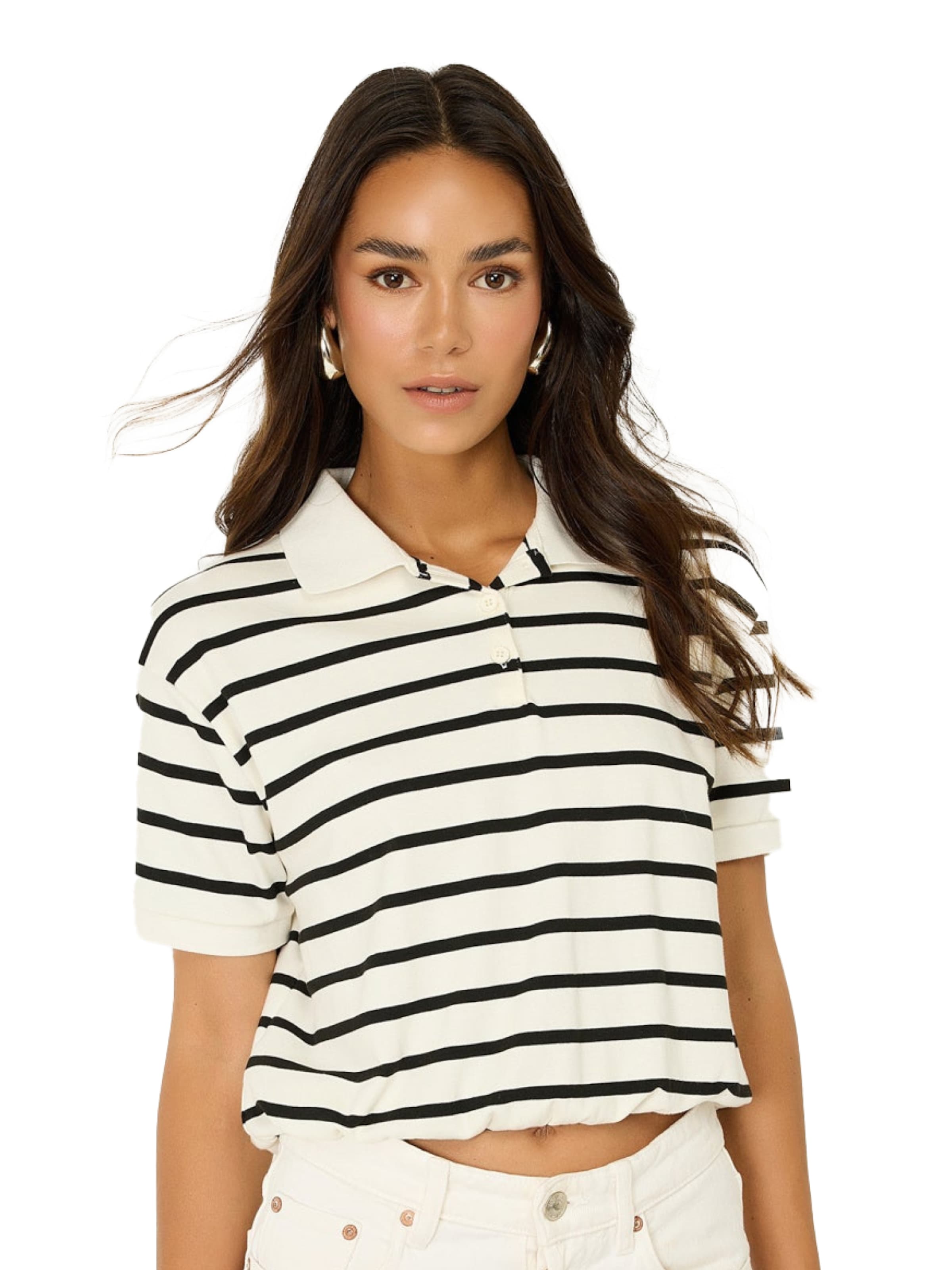 No Matter What Shirt in Beige: Vorderseite