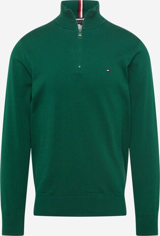 TOMMY HILFIGER - Jersey en verde: frente