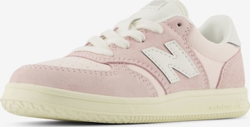 Baskets 'T500' new balance en rose : devant